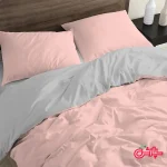 روتختی ساده کالباسی طوسی تمام کتان