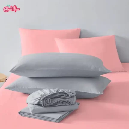 روتختی ساده طوسی صورتی