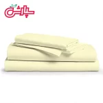 سرویس ملحفه زرد لیمویی