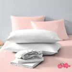 روتختی ساده کالباسی سفید - تمام کتان