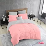 روتختی ساده طوسی صورتی