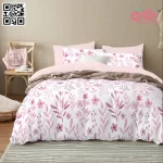 روتختی دخترانه عاشقانه صورتی سفید