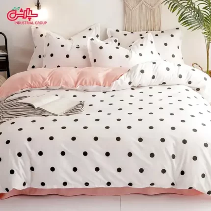 روتختی توپی دخترانه سفید گلبهی