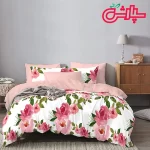 روتختی دخترانه صورتی گل دار