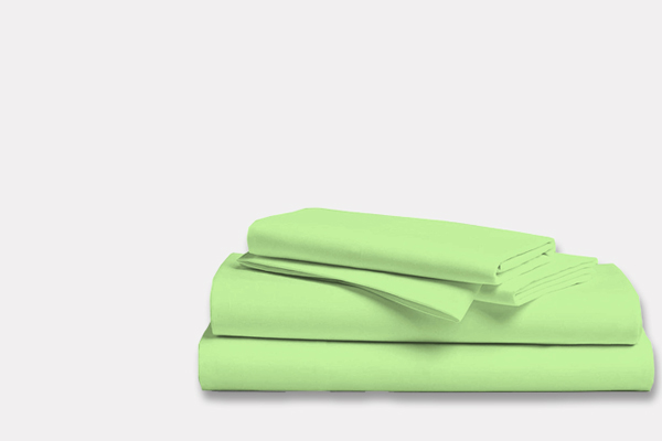 سرویس ملحفه رنگی کتان