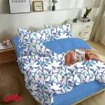 روتختی دخترانه آبی گل فانتزی
